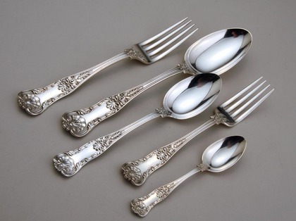 Gorham Sterling Flatware set (41) - New Queens